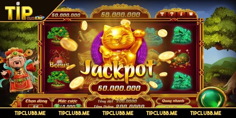Các biểu tượng đặc trưng trong nổ hũ Mèo thần tài TIPCLUB